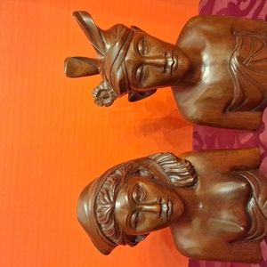 Balinese Couple Bookends